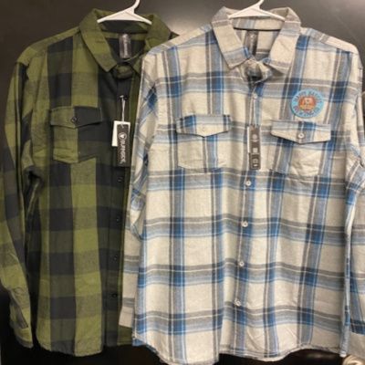 Flannels and 1/4 Zip Sweatshirts