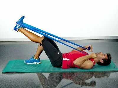 BANDA THERABAND AZUL