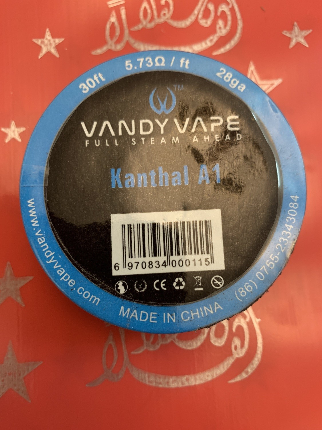 Vandy Vape -  Kanthal 28ga أسلاك كانثال عيار 28 من فاندي فيب