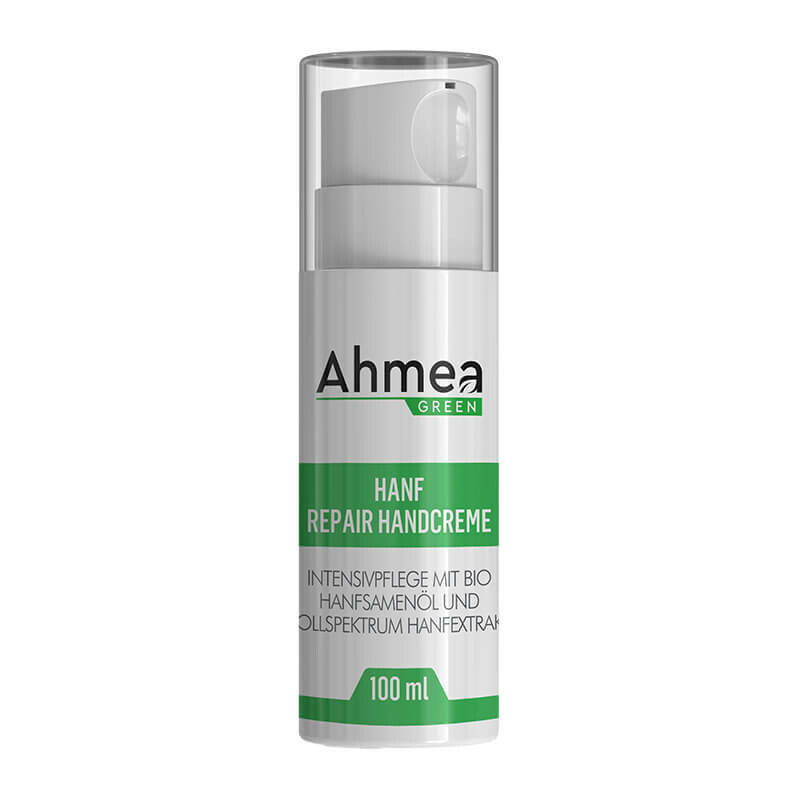 Hanf Repair Handcreme mit Bio Hanfsamenöl und Vollspektrum Hanfextrakt Hanf Repair Handcreme mit Bio Hanfsamenöl und Vollspektrum Hanfextrakt