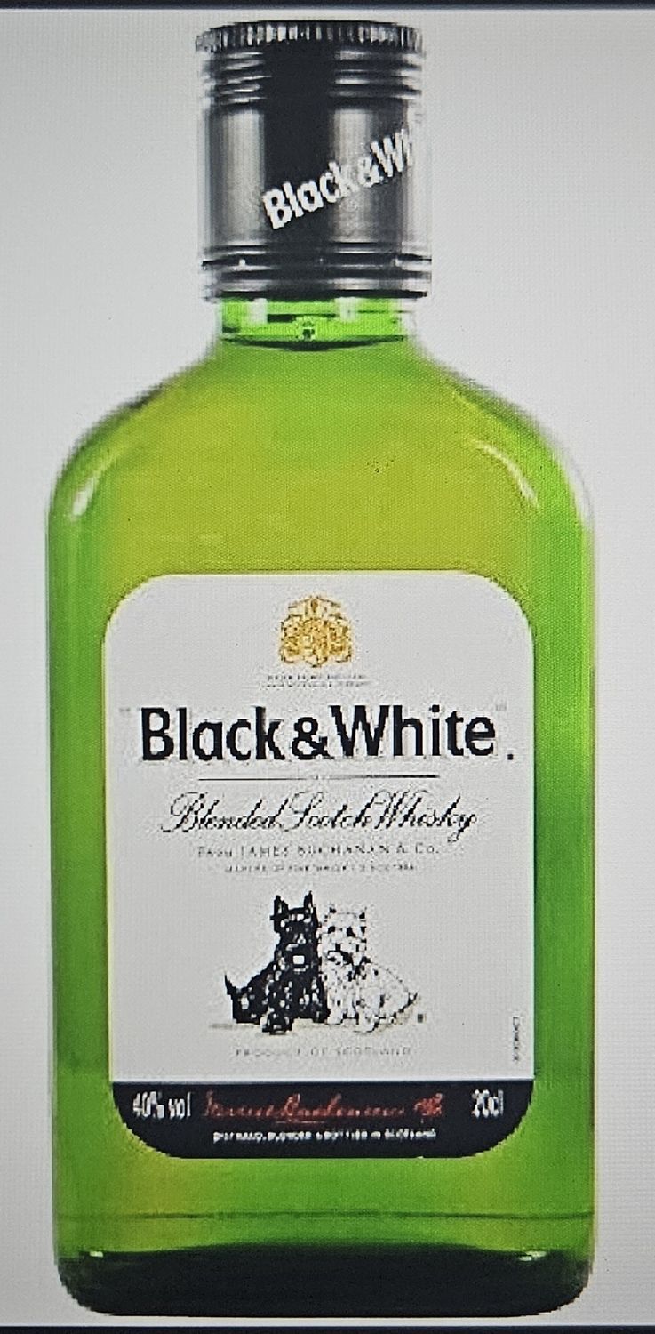 Black &amp; white 20cl