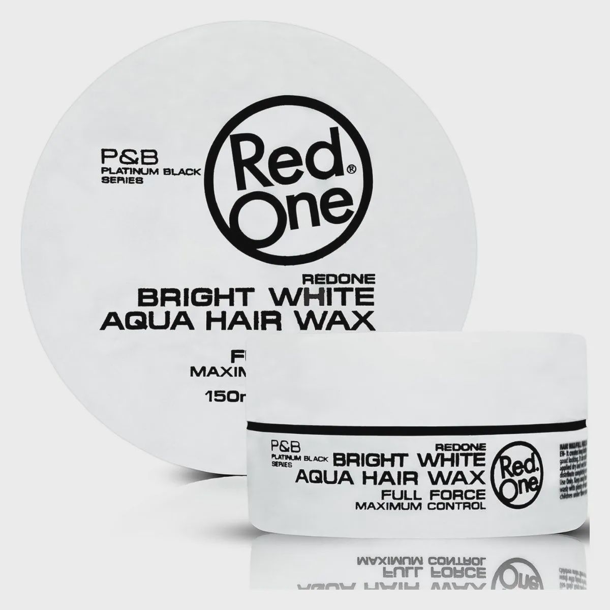 Red One - Aqua Gel Wax  / Bright White