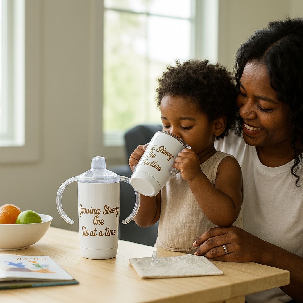 One Sip At A Time Toddler Cup