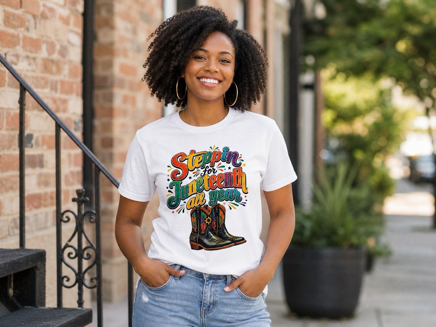 Steppin for Juneteenth