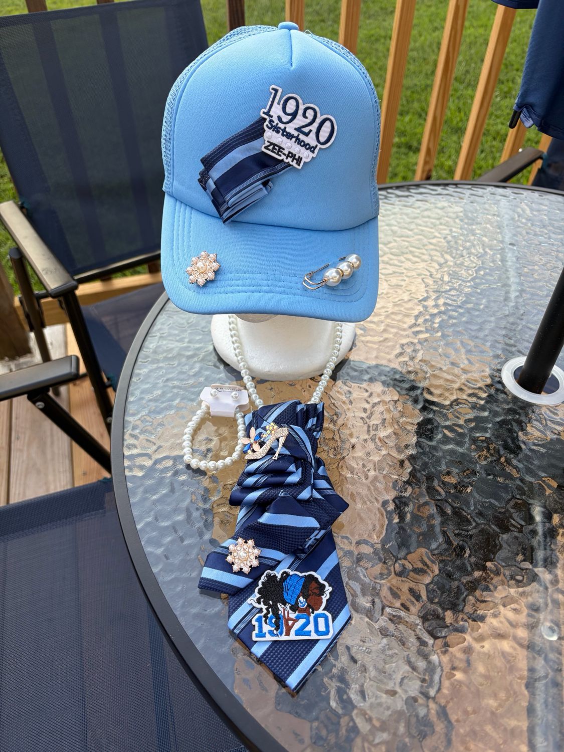 Combo Cap And Tie