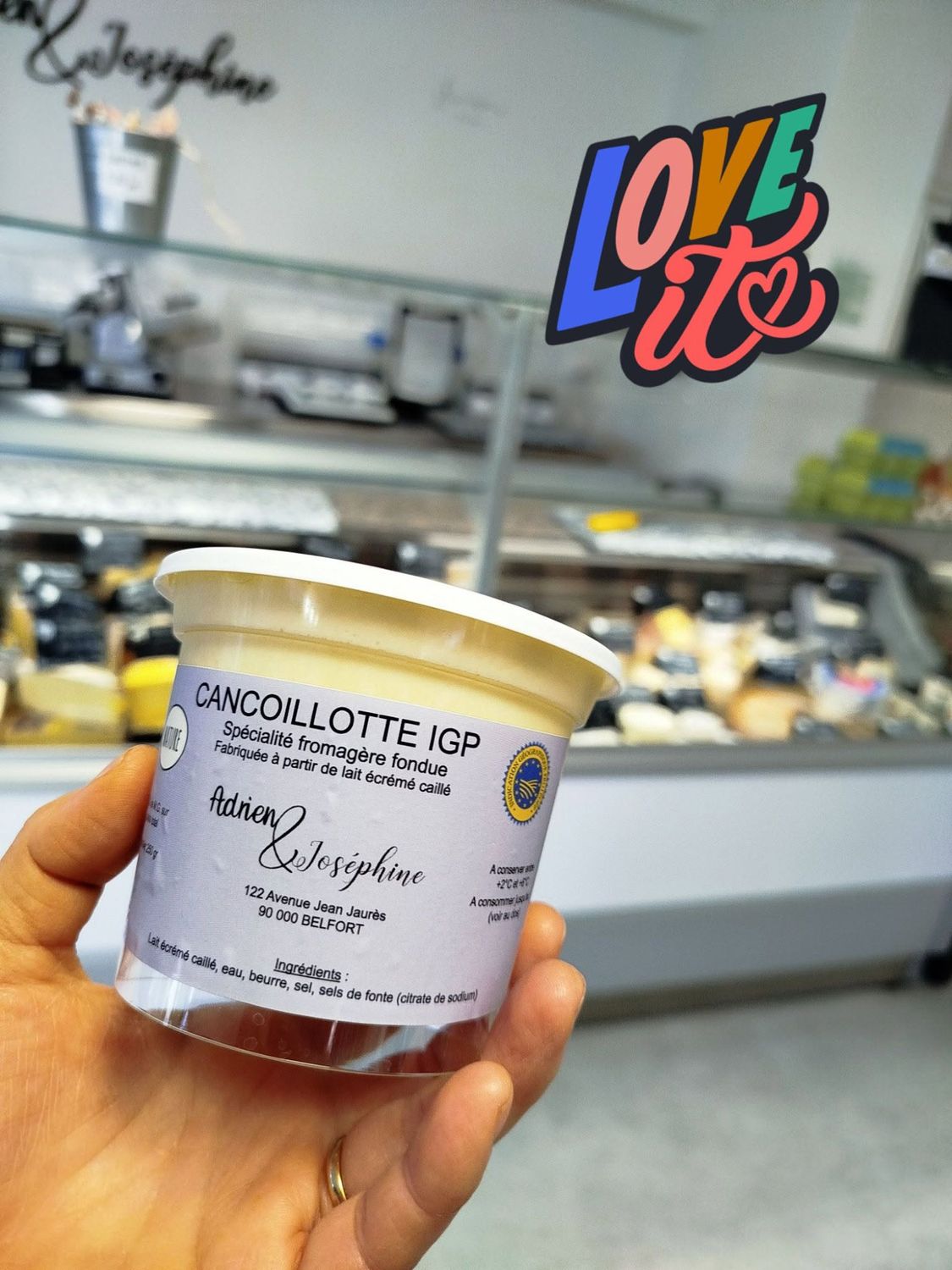 Cancoillotte IGP maison