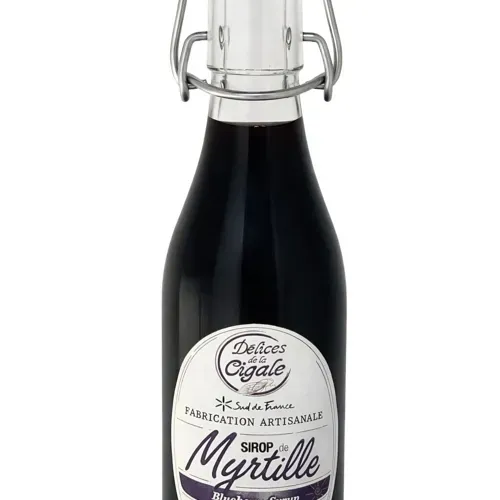 Sirop artisanal Myrtille 25 cl