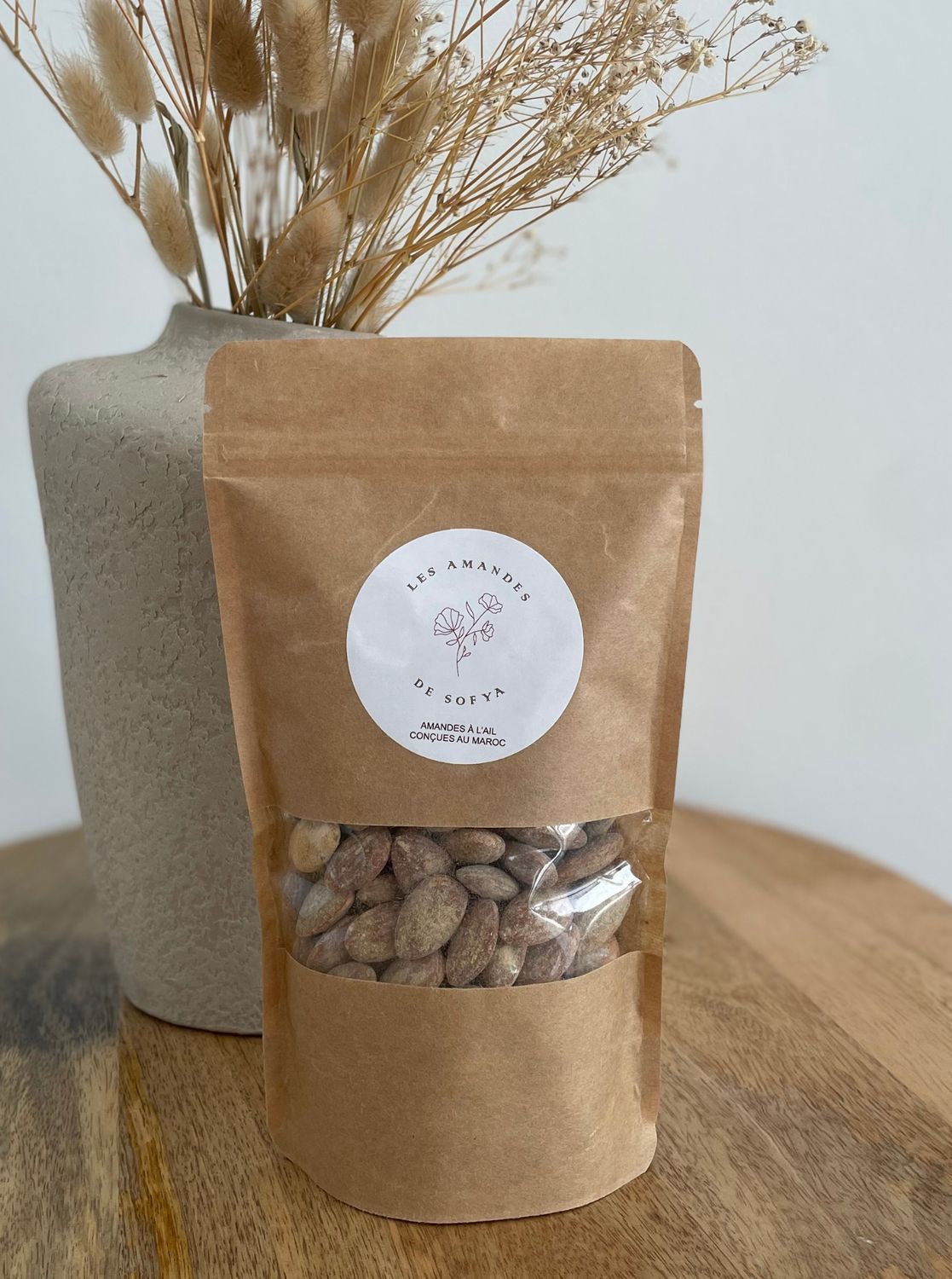 AMANDES DE SOFYA A L'AIL