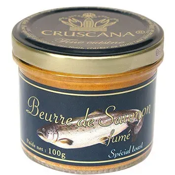 BEURRE DE SAUMON FUME 100 GR