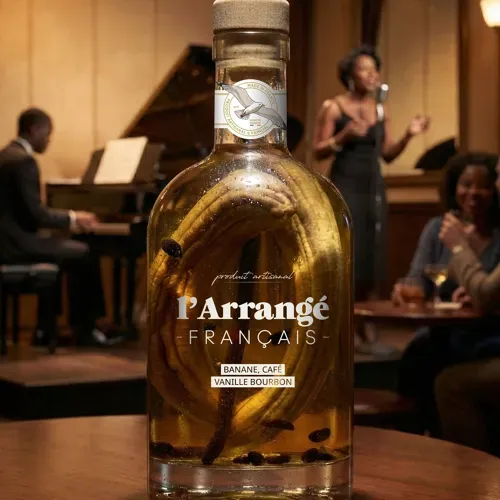 Rhum arrangé Banane - café - Vanille Bourbon