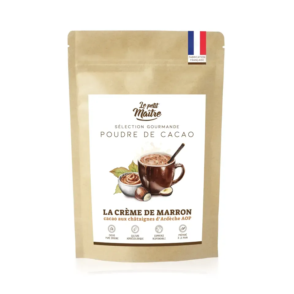 Poudre de cacao à la crème de marron