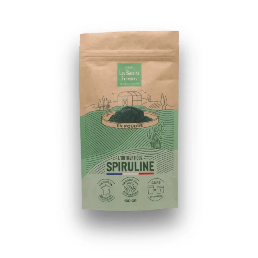 Spiruline en poudre