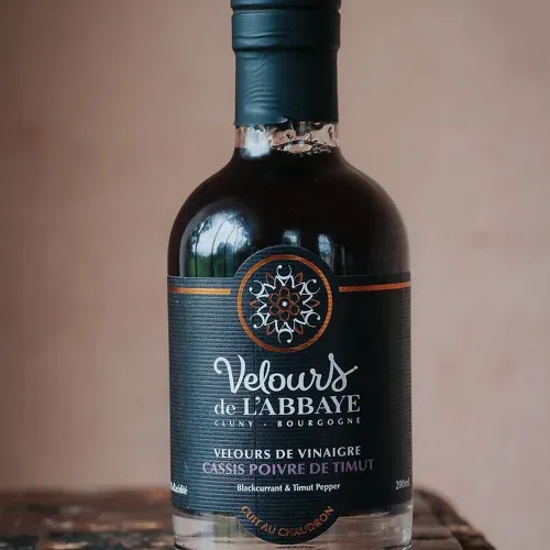 Velours de vinaigre Cassis Poivre de Timut 20 cl