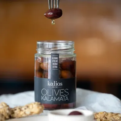 Olives Kalamata dans l'huile d'olive 310 gr