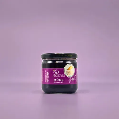 Confiture de mûres sauvages