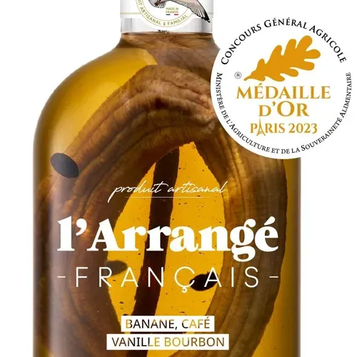 Rhum arrangé Banane - Café - Vanille Bourbon