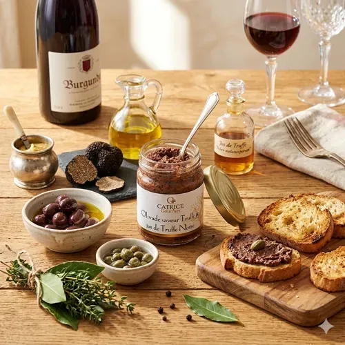 Olivade saveur truffe