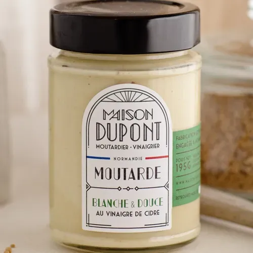 Moutarde blanche et douce