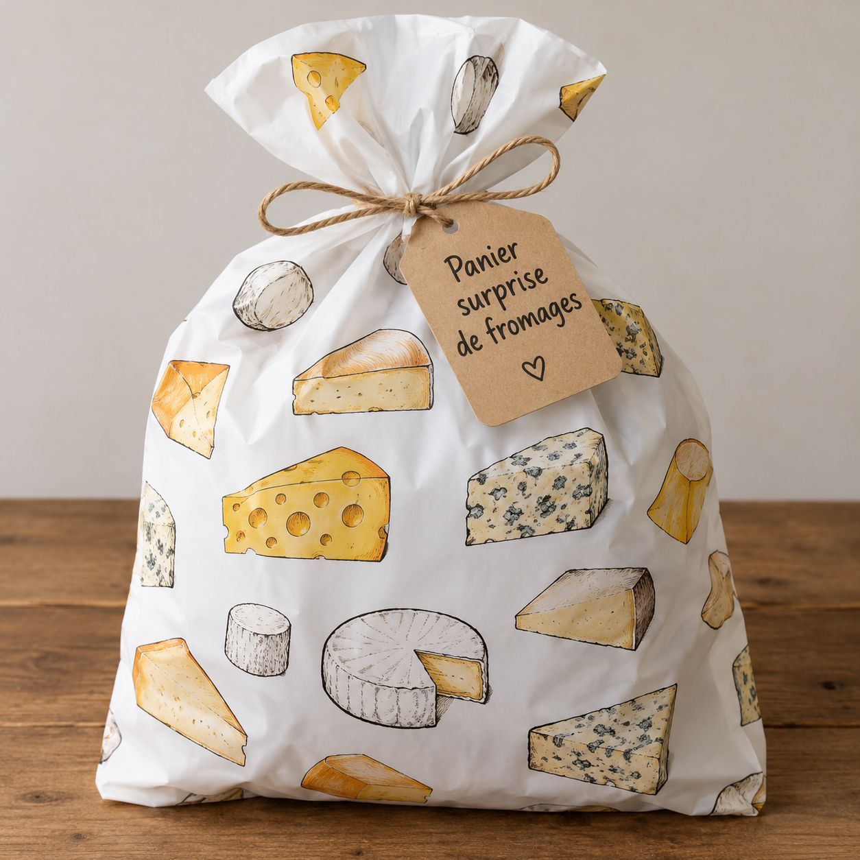 Panier surprise de fromages