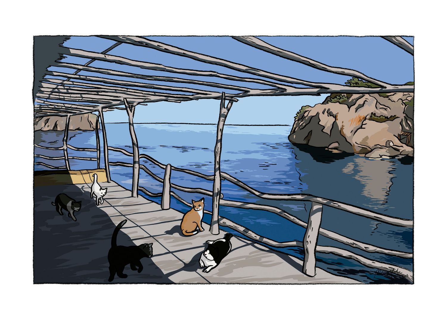 A4 Print "Deià II"