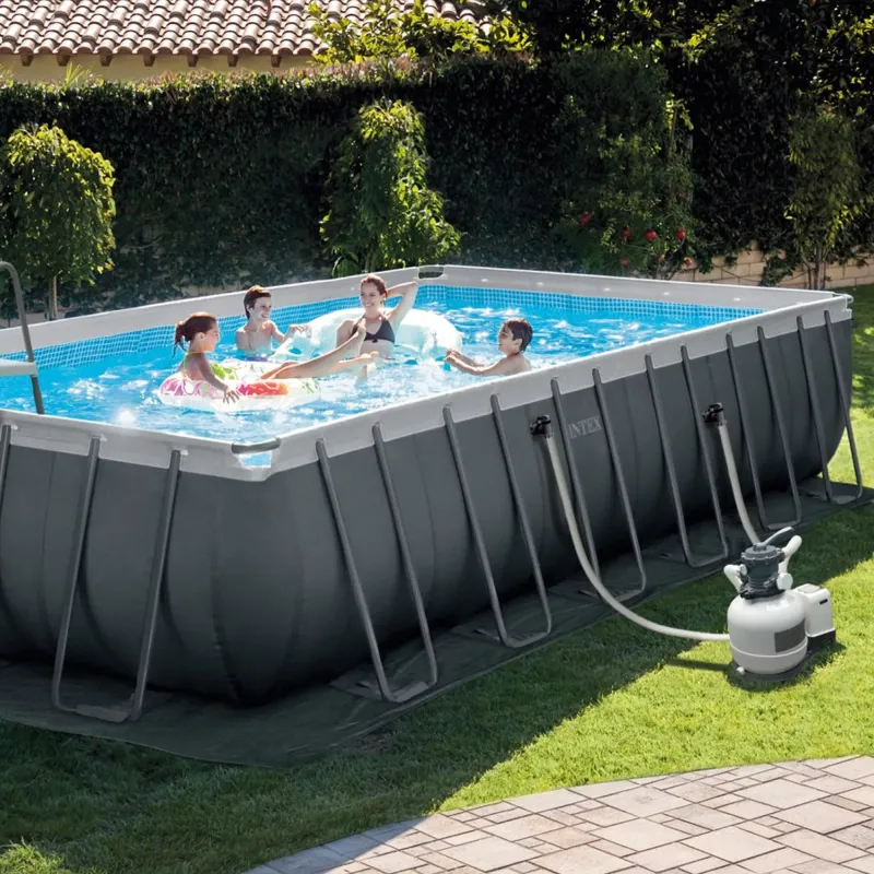 Piscina Rettangolare Intex Ultra XTR Frame 732cm x 366cm x 132cm