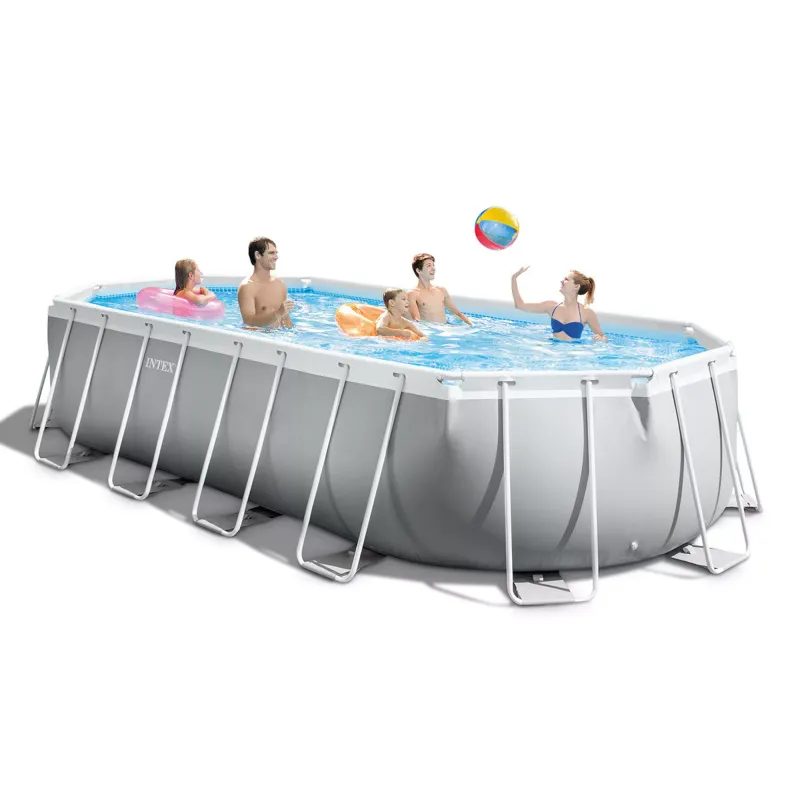 Piscina Ovale Intex Prisma Frame 610cm x 305cm x 122cm
