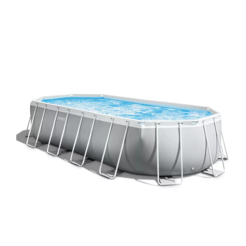 Piscina Ovale Intex Prisma Frame 610cm x 305cm x 122cm