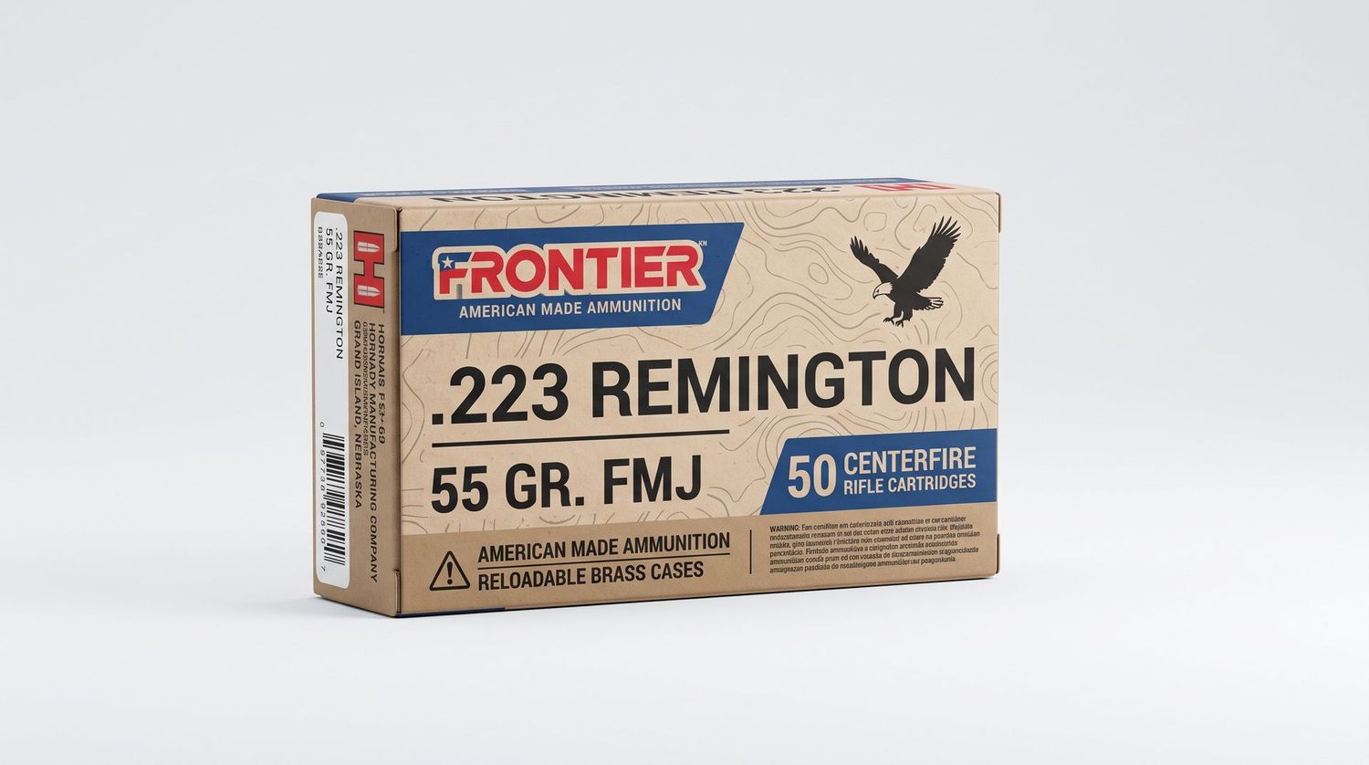 FRONTIER 223 REM 55GR FMJ