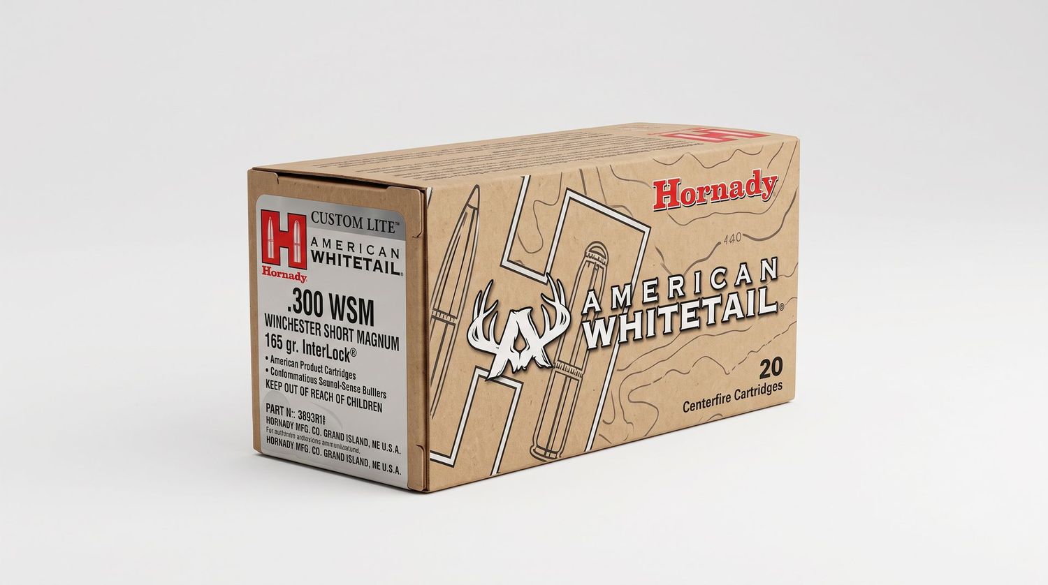 HORNADY WHITETAIL 300 WSM