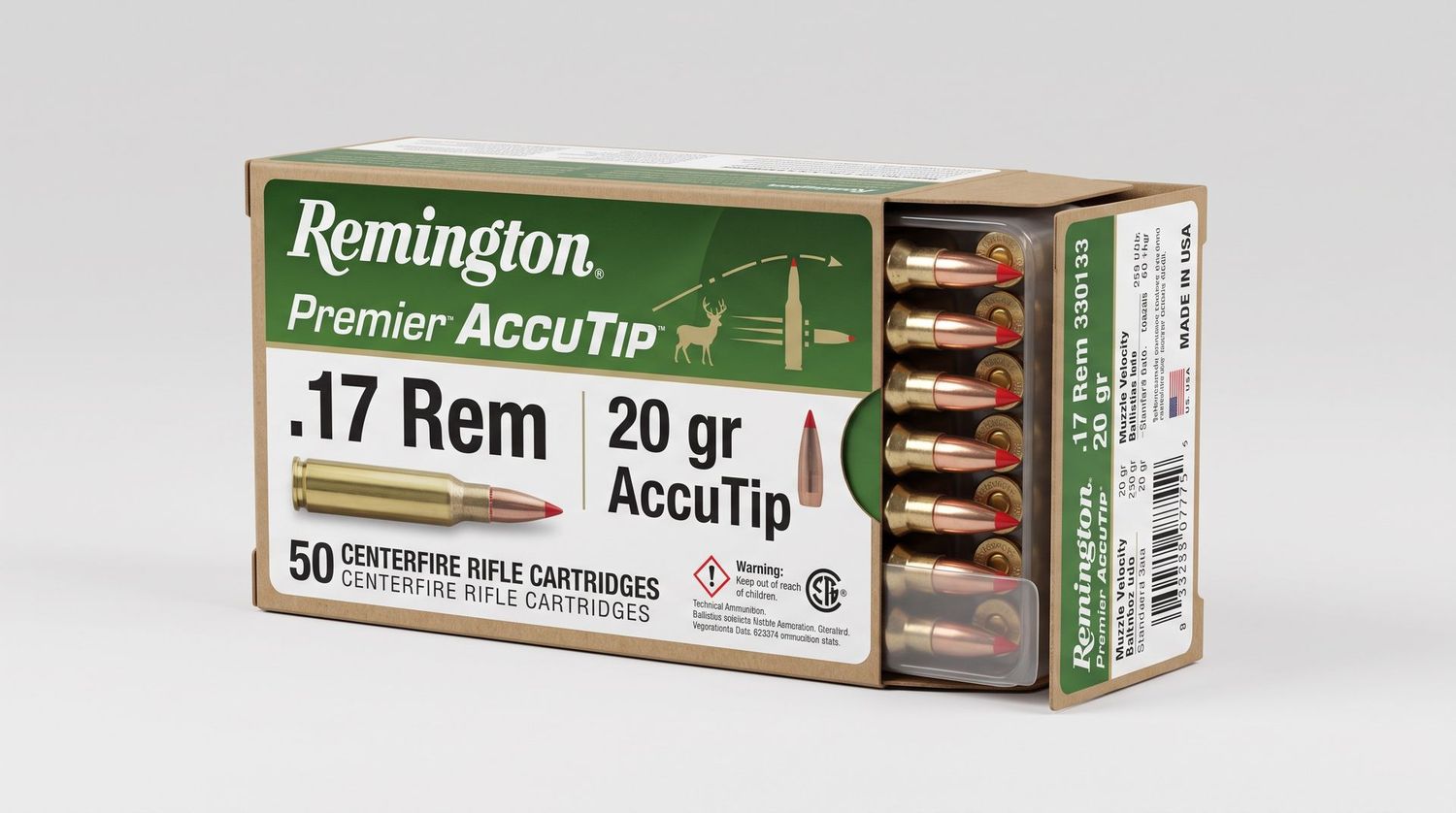 REMINGTON 17 REM 20GR ACCU-TIP