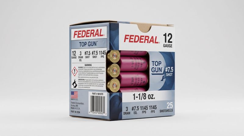 FEDERAL TOP GUN 12GA 1-1/8OZ