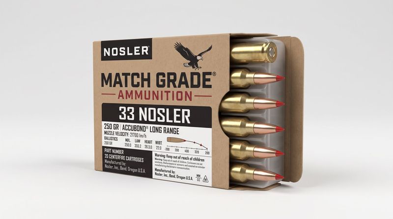 NOSLER MATCH GRADE 33 NOSLER