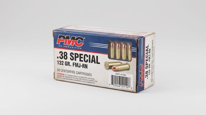 PMC 38 SPECIAL 132GR FMJ-RN