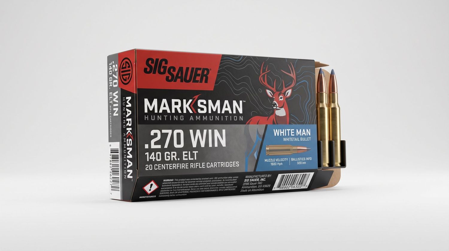 SIG AMMO 270 WIN 140GR MARKSMN