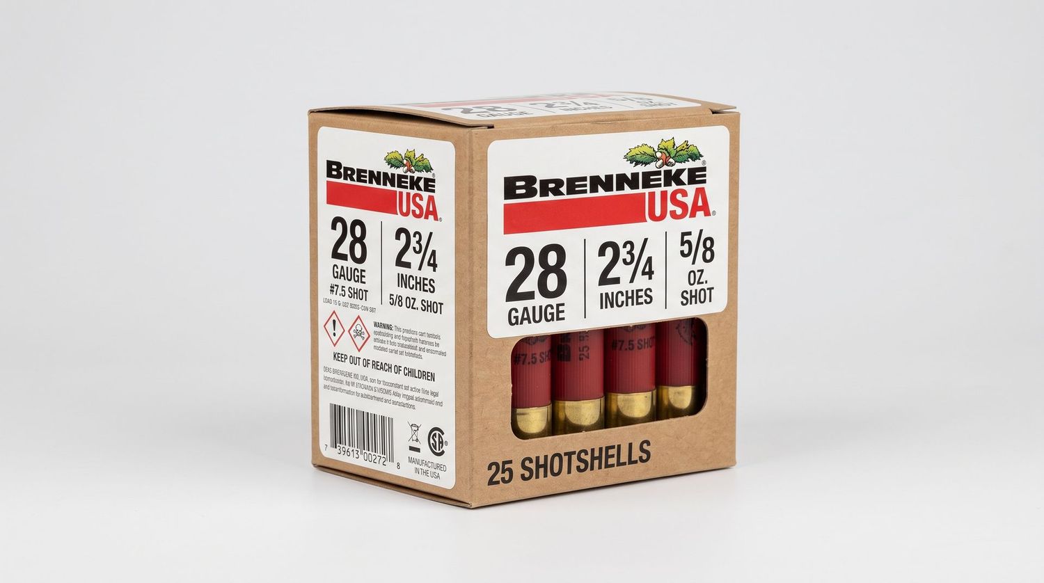 BRENNEKE USA 28GA 2.75" 5/8OZ