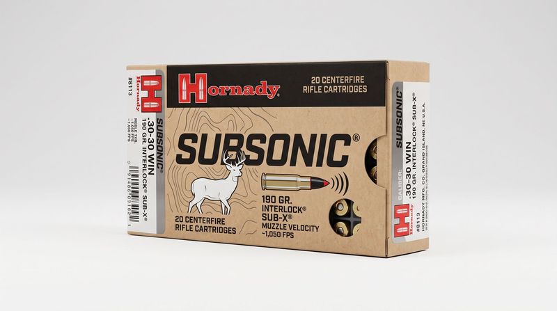 HORNADY SUBSONIC 30-30 WIN