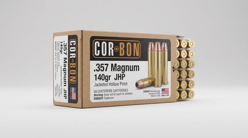 CORBON 357 MAG 140GR JHP