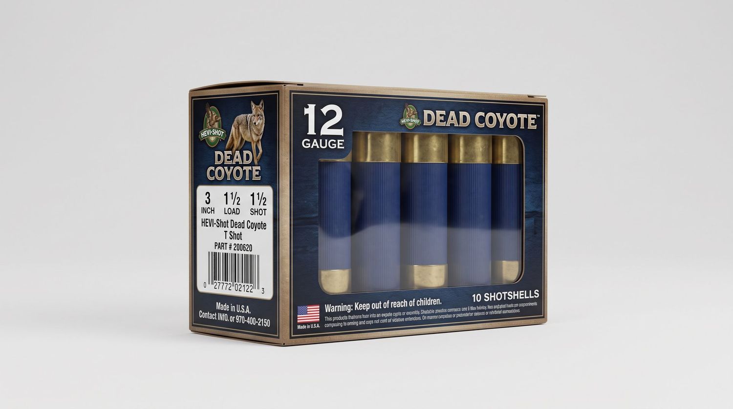 HEVI-SHOT DEAD COYOTE 12GA