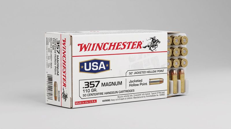 WINCHESTER USA 357 MAG 110GR