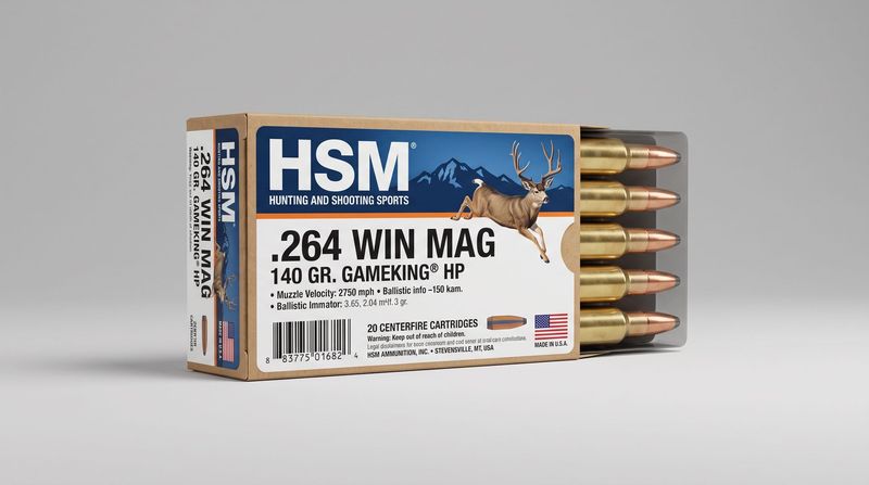 HSM 264 WIN MAG 140GR