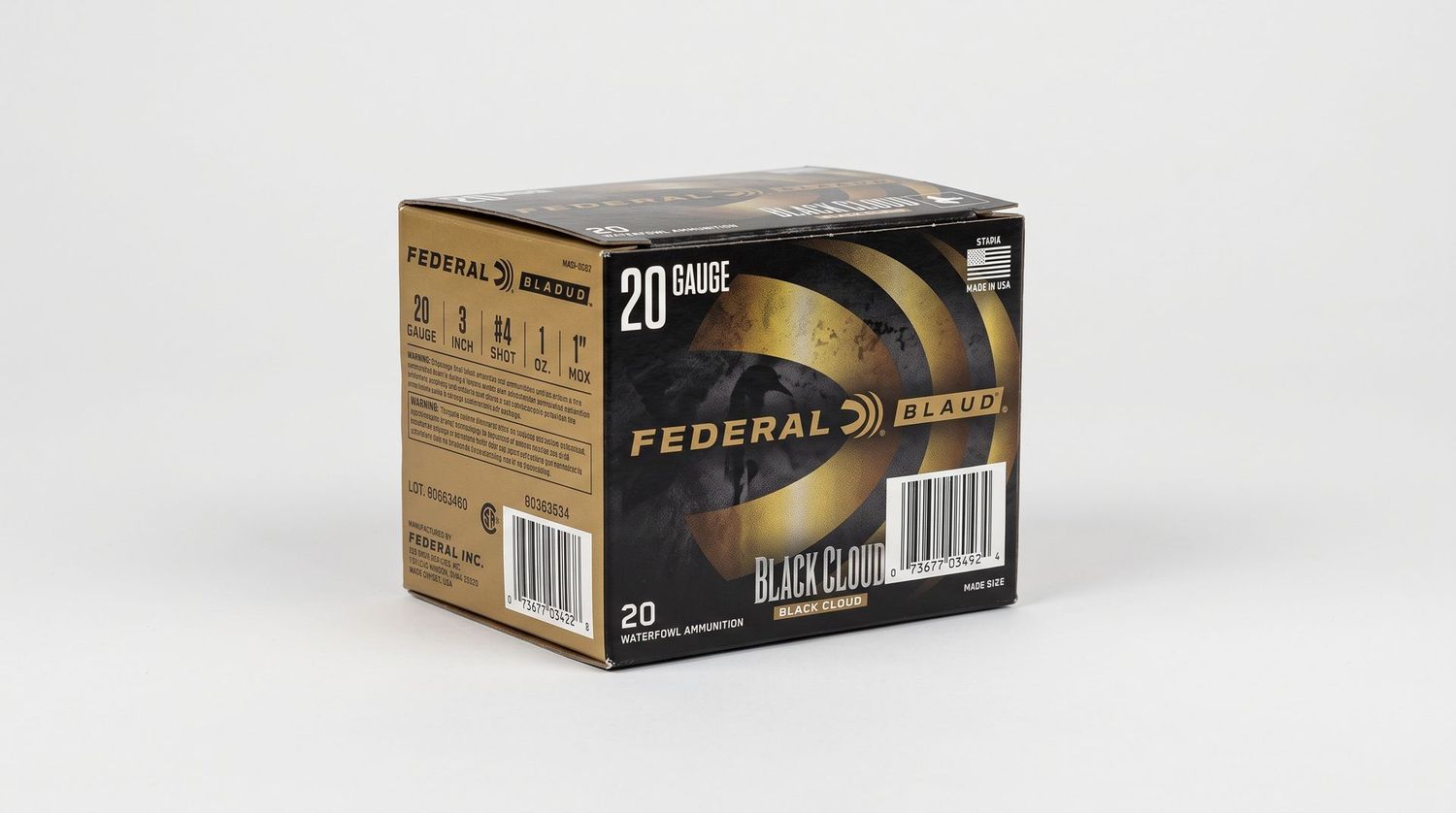 FEDERAL BLACK CLOUD 20GA 3"