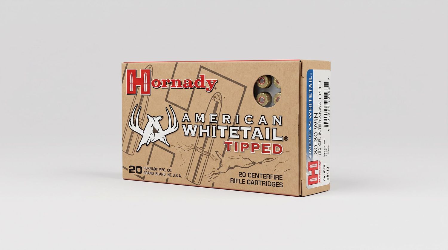 HORNADY WHITETAIL TIPPED