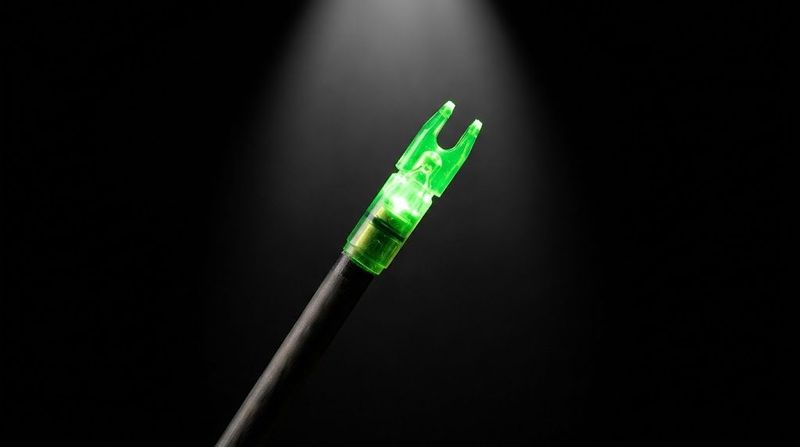 LUMENOK GOLD TIP LIGHTED NOCK