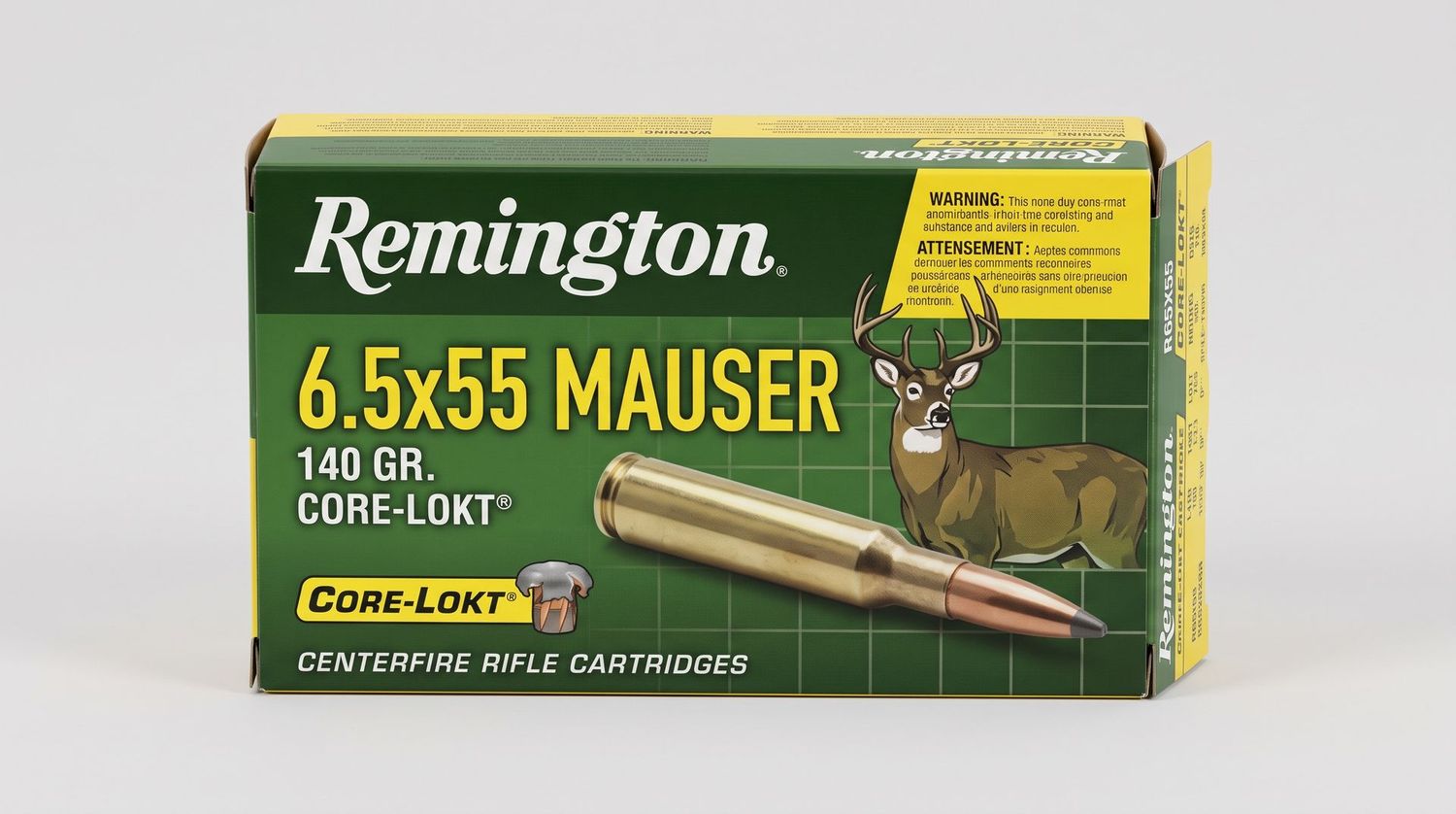 REMINGTON 6.5X55 MAUSER 140GR
