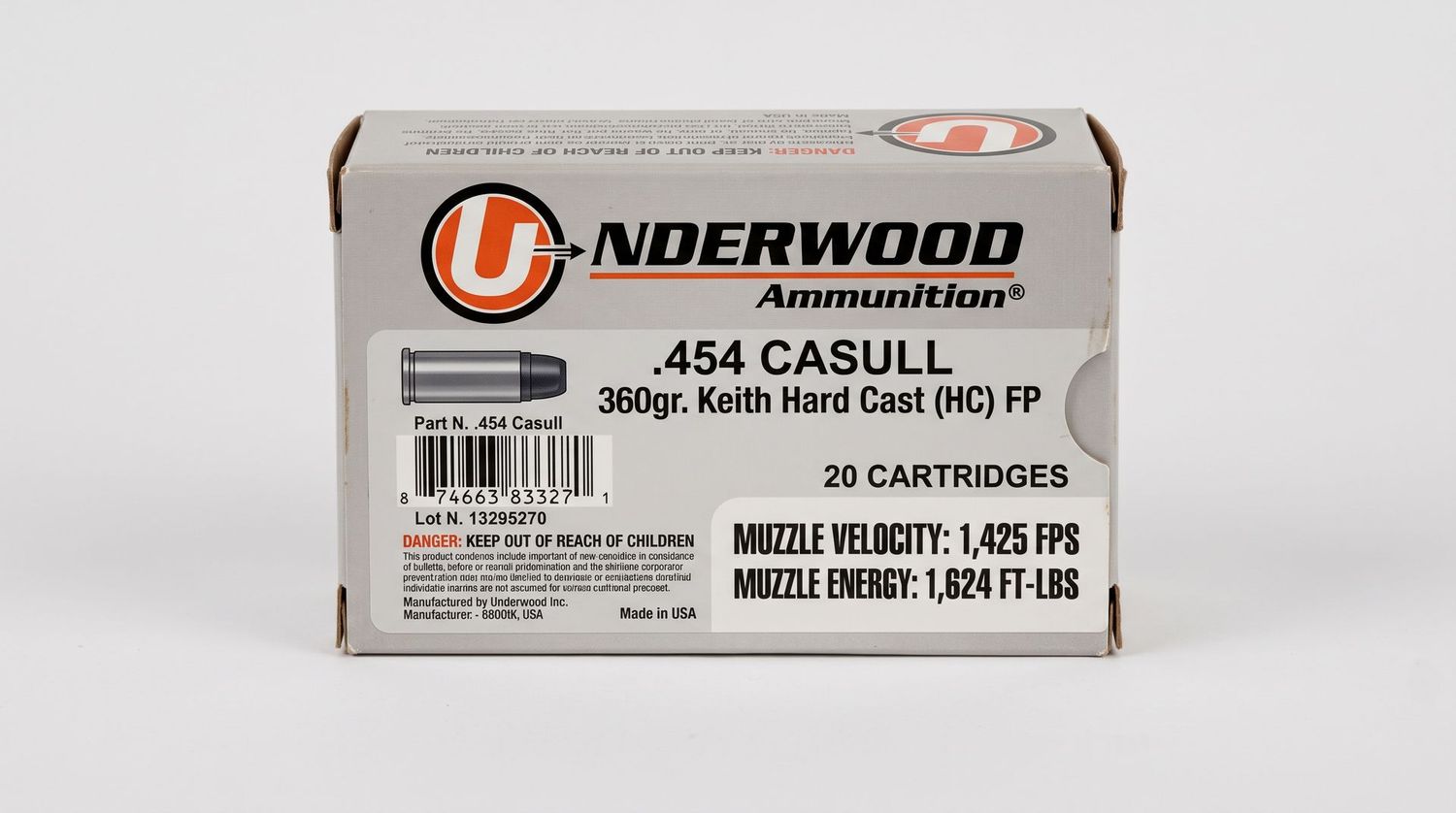 UNDERWOOD 454 CASULL 360GR