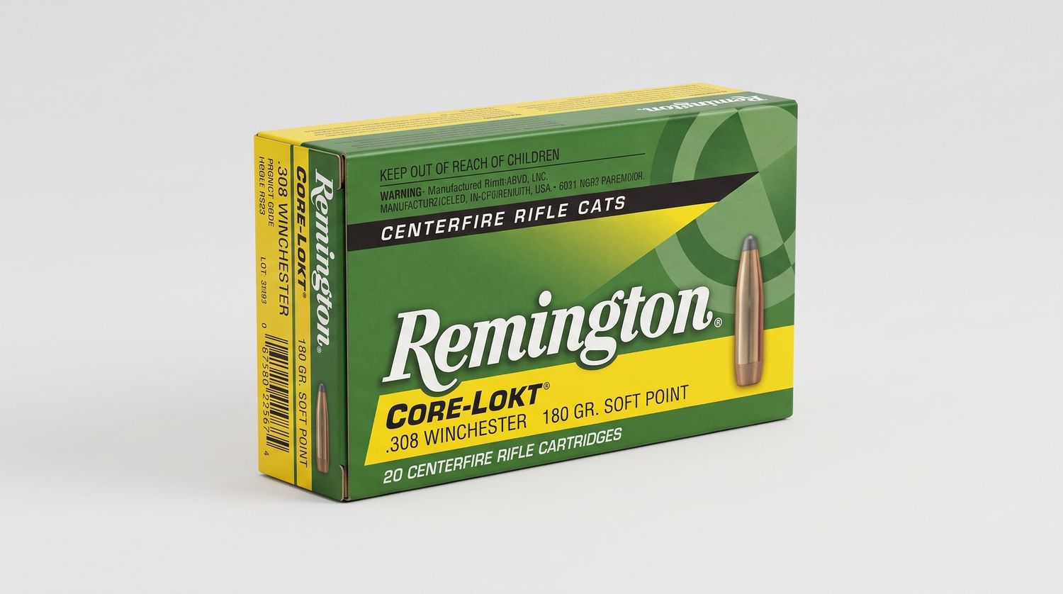 REMINGTON 308 WIN 180GR