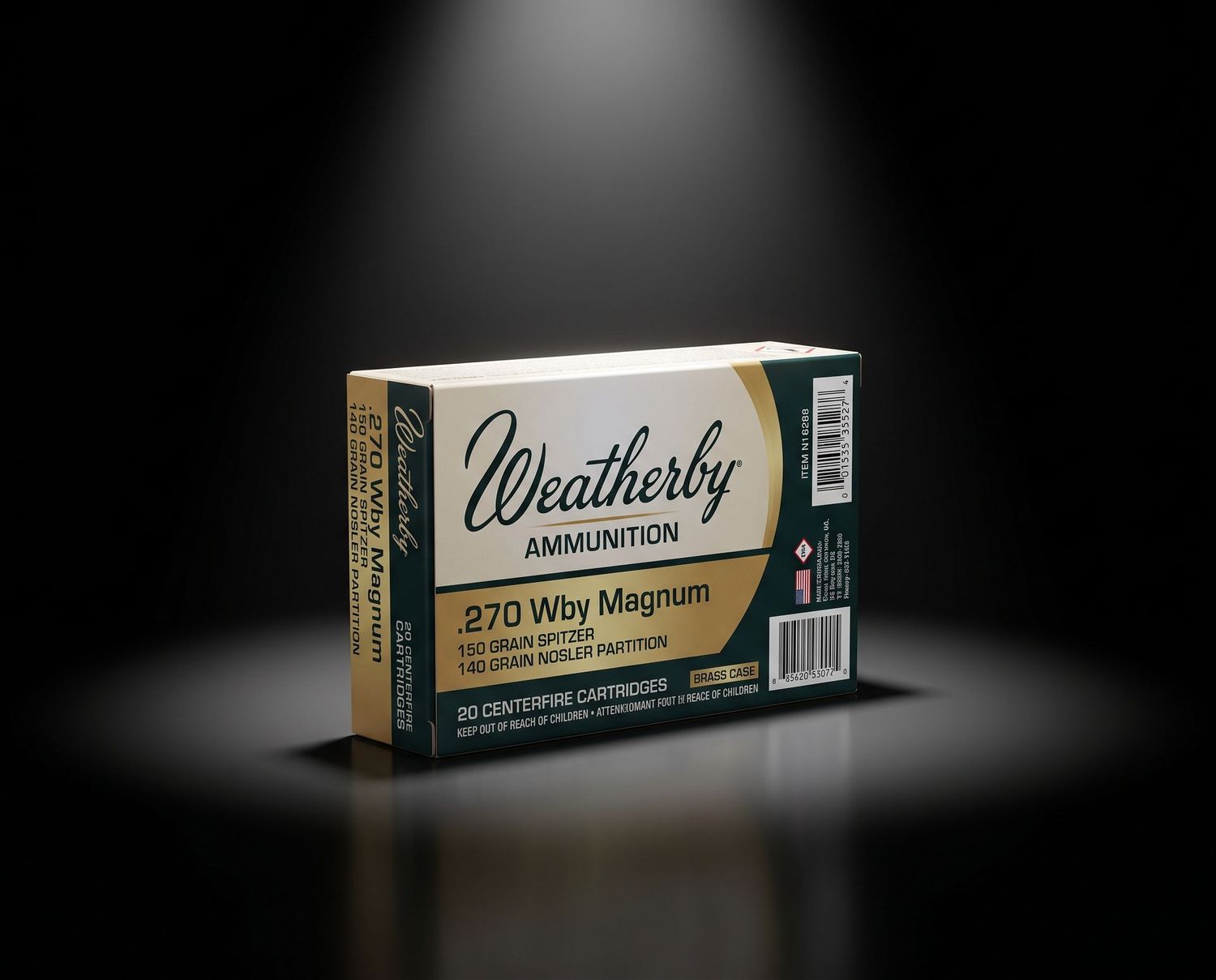 WEATHERBY AMMO 270 WBY MAGNUM