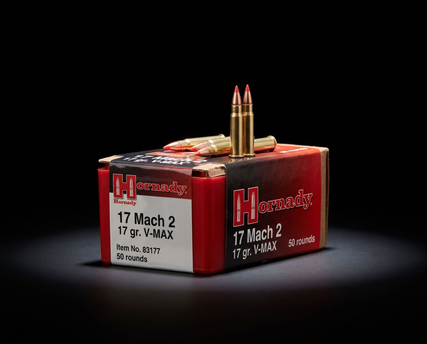 HORNADY 17 MACH2 17GR V-MAX