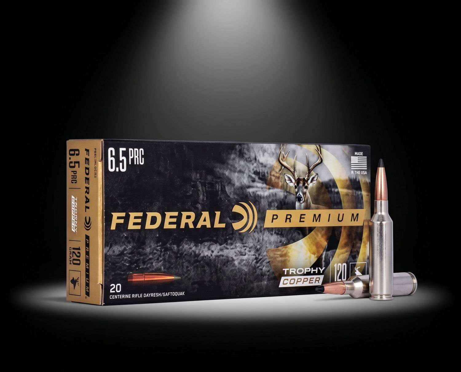 FEDERAL PREMIUM 6.5 PRC 120GR