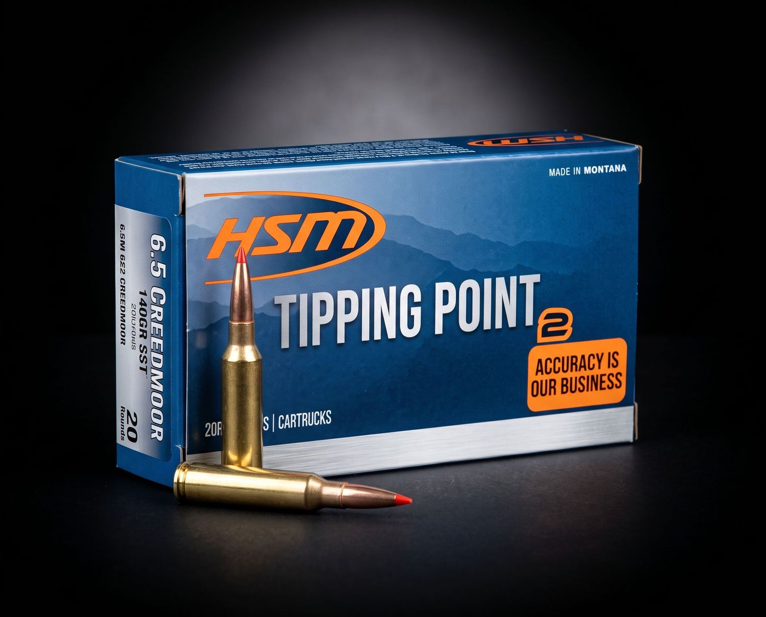 HSM 6.5 CM 140GR SST 20RD